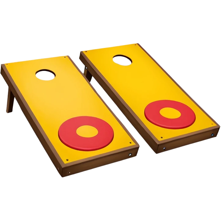 Cornhole emoji