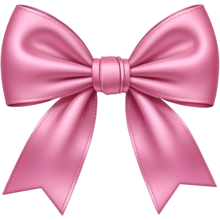 Bow pink  emoji