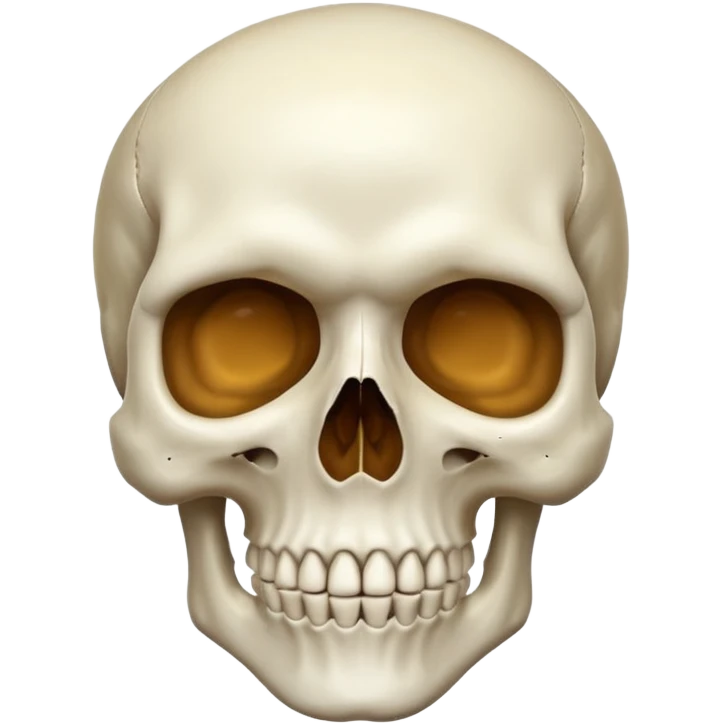 Skull face emoji