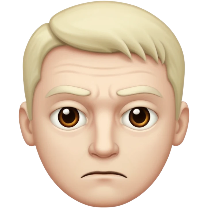 The treacherous man emoji