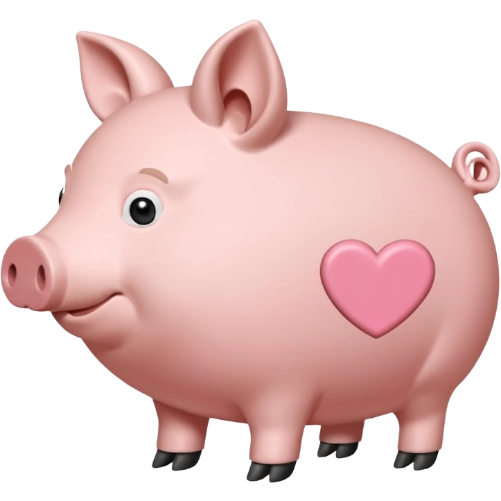 Ein  Sparschwein, in das von oben eine Münze fällt. Daneben oder leicht dahinter ein kleines Schild, das Sicherheit symbolisiert. emoji