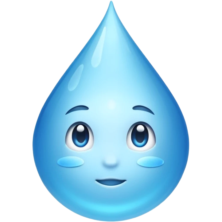 White drops emoji