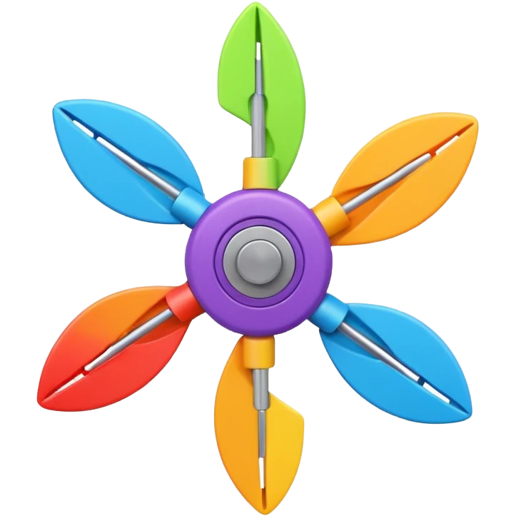 spinner toy emoji