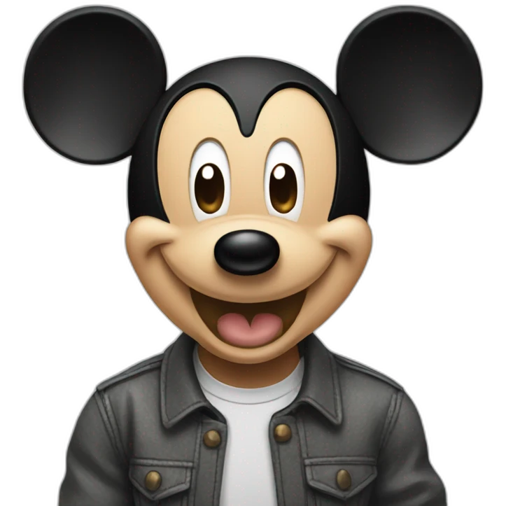 Mickey Mouse emoji