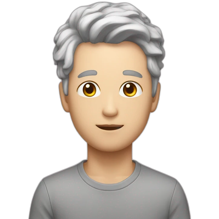 식곤증있는 40대 대머리 직장인 emoji