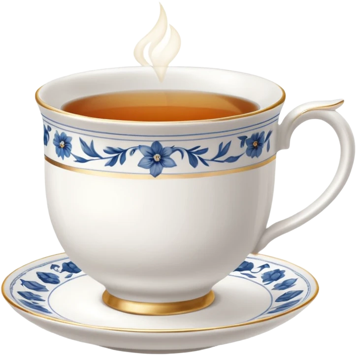 porcelain tea cups emoji