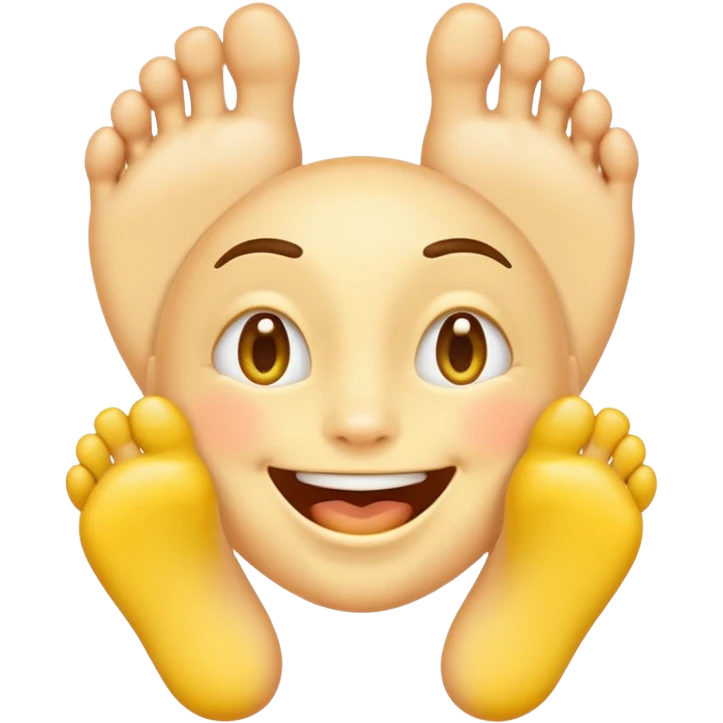 emoji smelling feet emoji