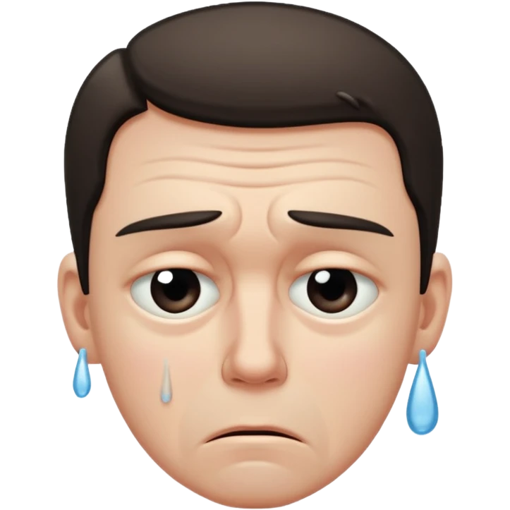 distraught man emoji