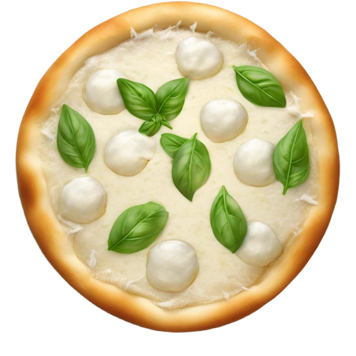 White pizza emoji