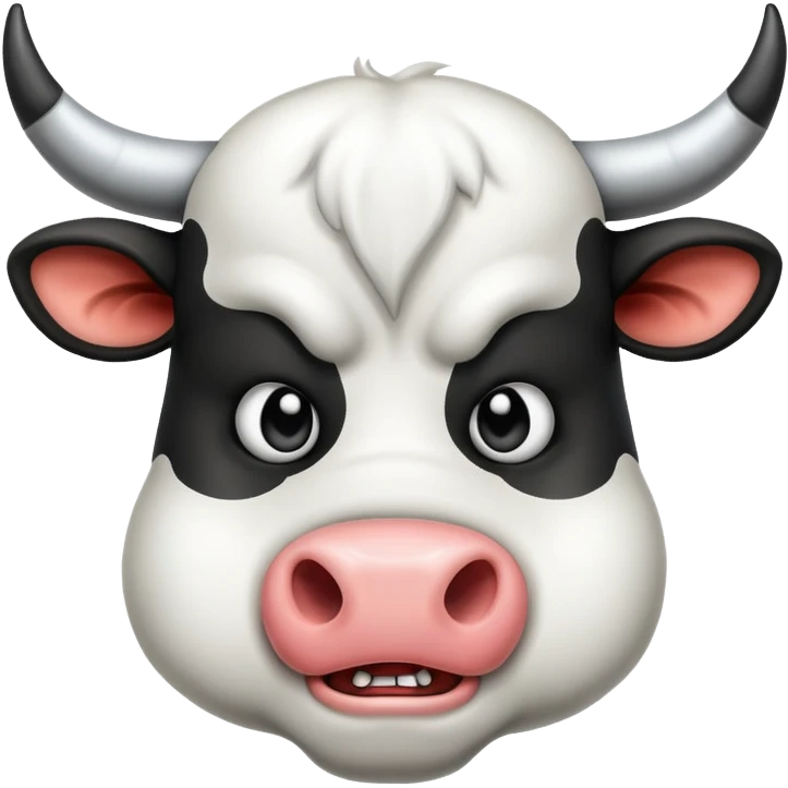 evil cow emoji