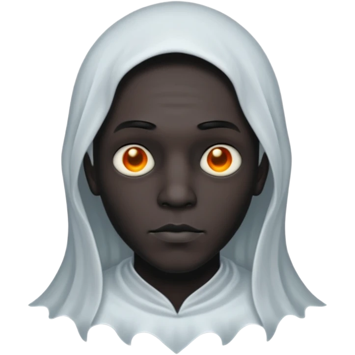 Gothic style GHOST male, black emoji