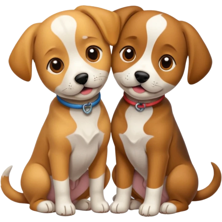 Dogs mating emoji