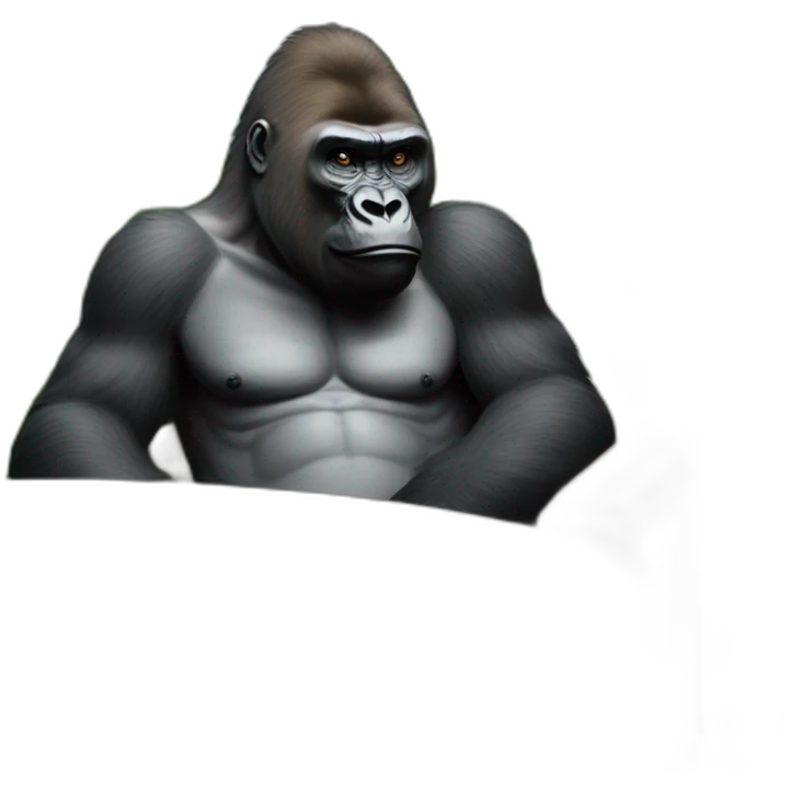 Gorilla meeting Kim yong un emoji