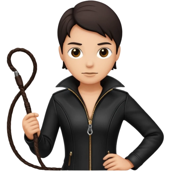 Whip butt emoji