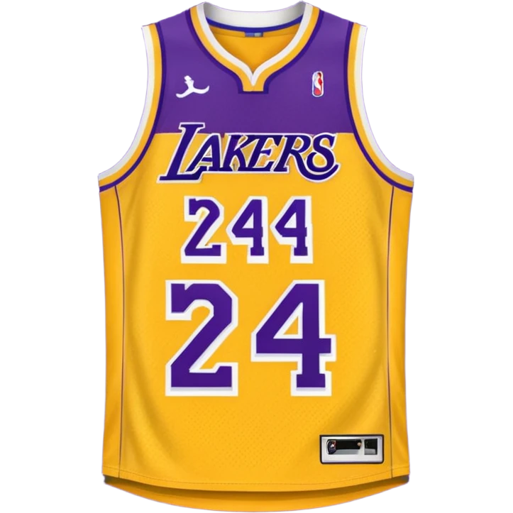 los angeles lakers jersey emoji