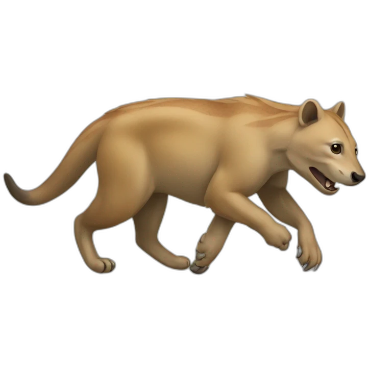 Hyaenodon Walking emoji
