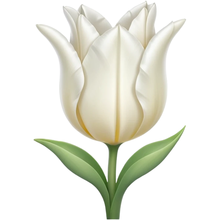 🤍🌷 emoji