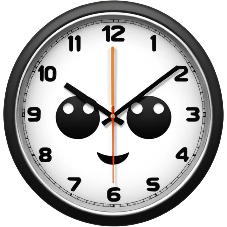 wall clock emoji