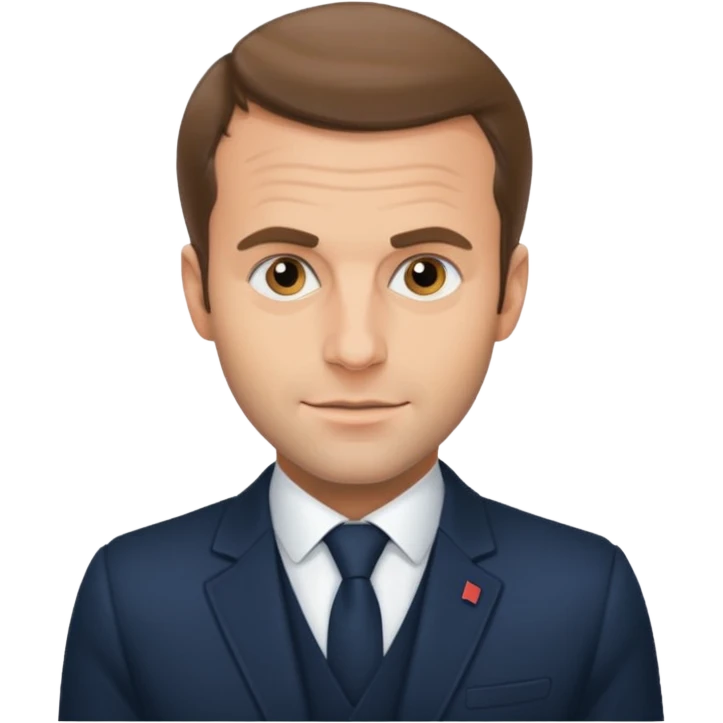 Emanuel Macron emoji