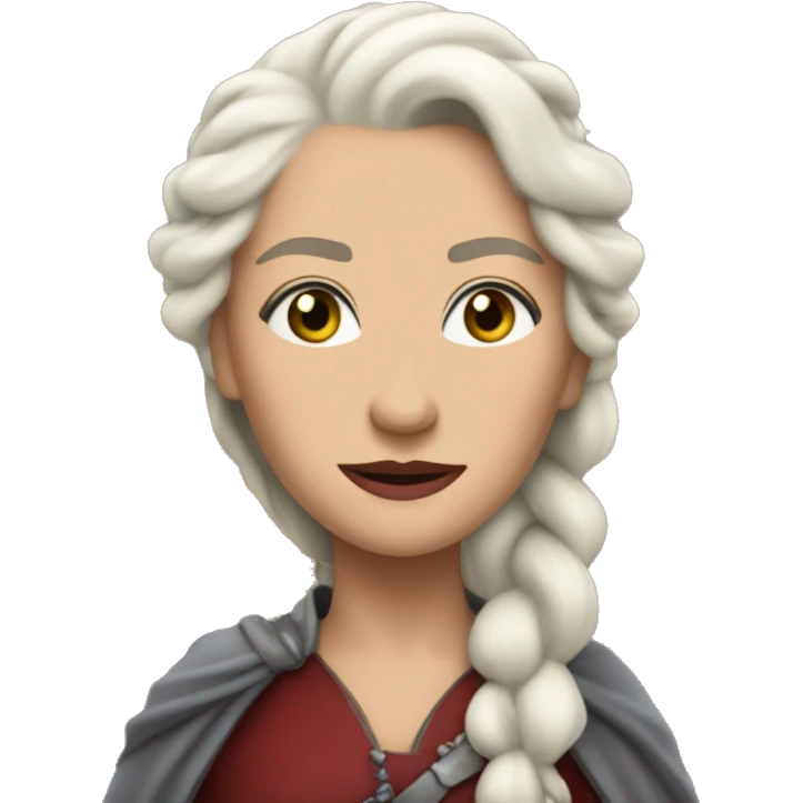 Queen rhaenyra targaryen emoji | AI Emoji Generator