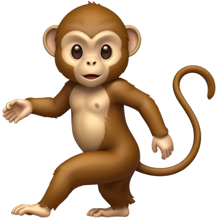 monkey moving so fast he's blurry emoji