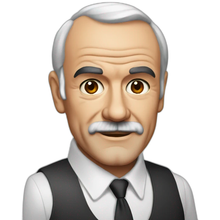 70s Sean Connery emoji