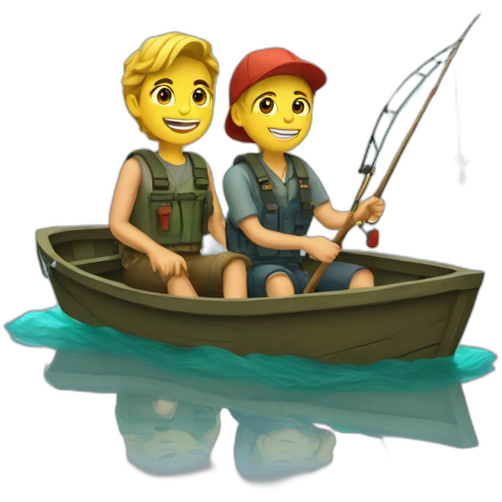 fishing-romance emoji