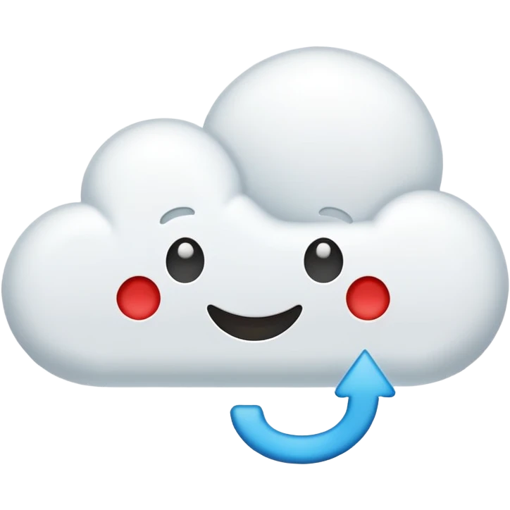 speech cloud with check mark emoji