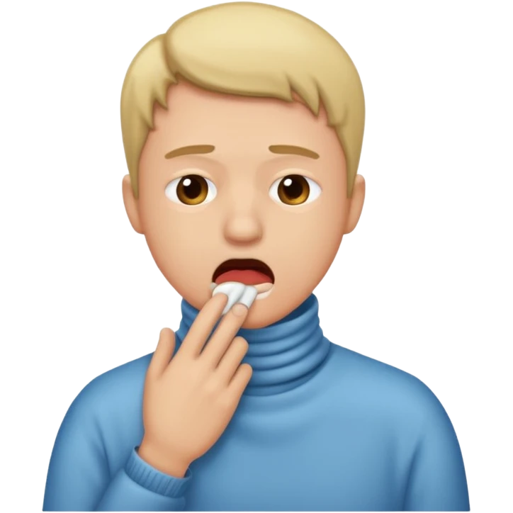 Sore throat emoji