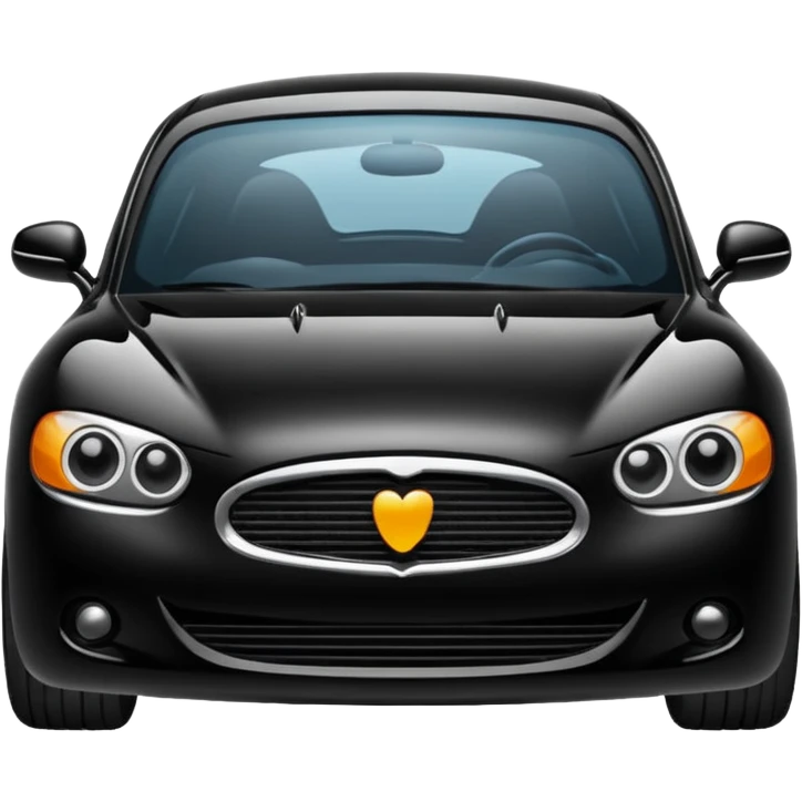 BLACK CAR emoji