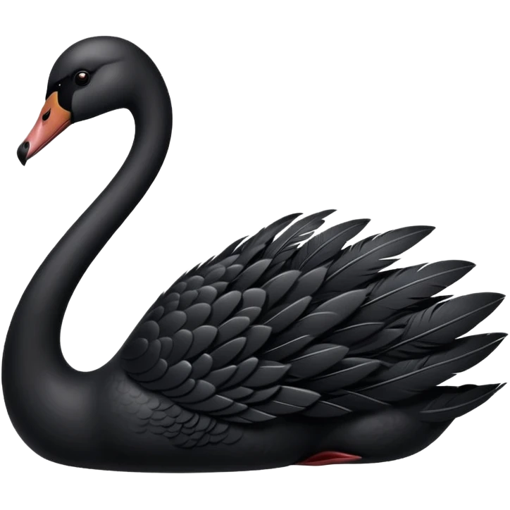 Cisne negro emoji