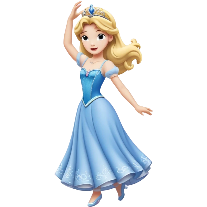 princesse disney qui danse  emoji