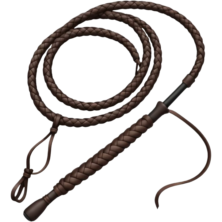 a whip emoji