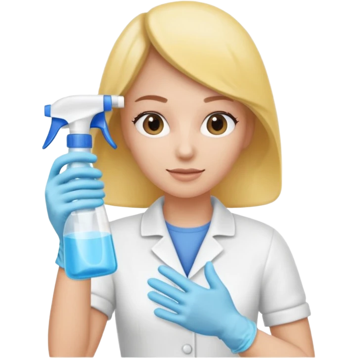 Cleaning the bathroom emoji