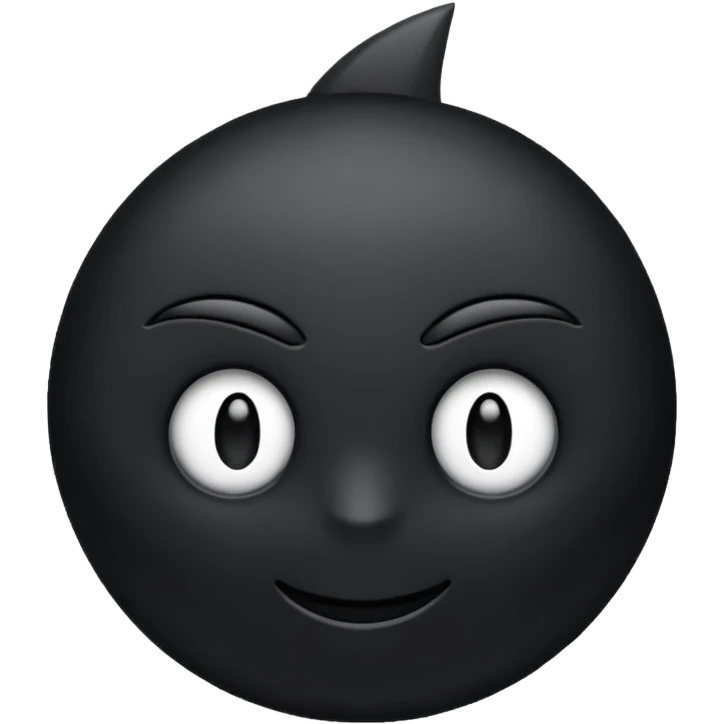 черные стиль emoji