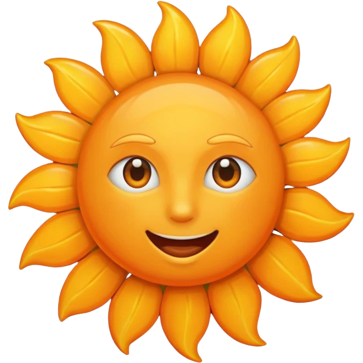 Sun cool emoji