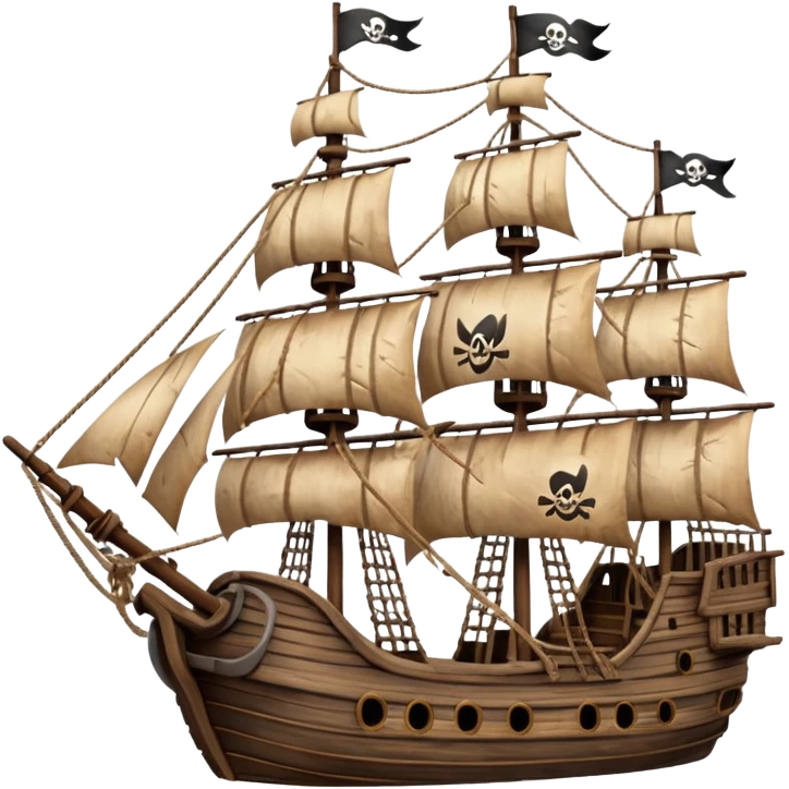 Pirate Ship emoji
