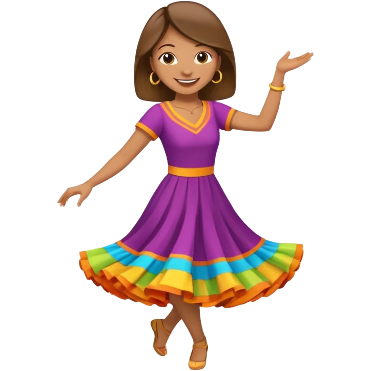 Teacher dancing emoji