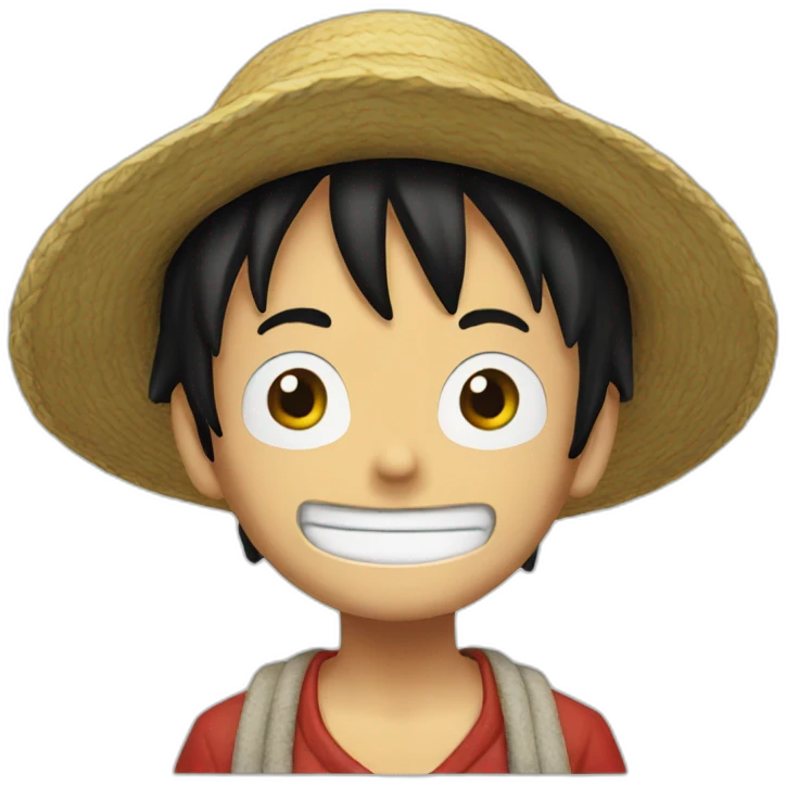 Luffy énerver emoji