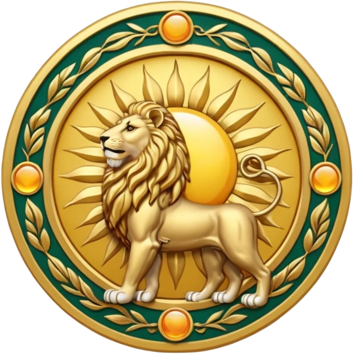 شیروخورشید ایران emoji