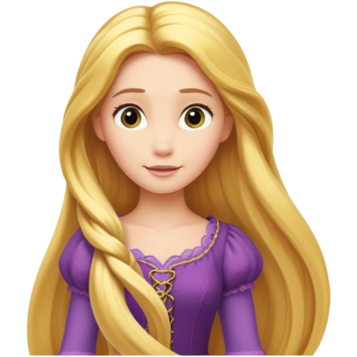 rapunzel emoji