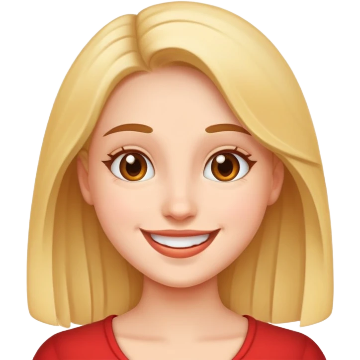 دخترک شاد  emoji