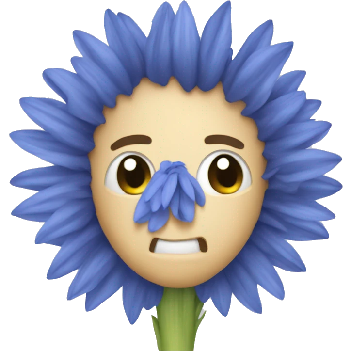 Cornflower in discord emoji style  emoji