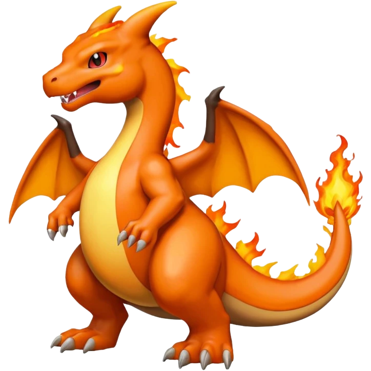  Charizard black emoji