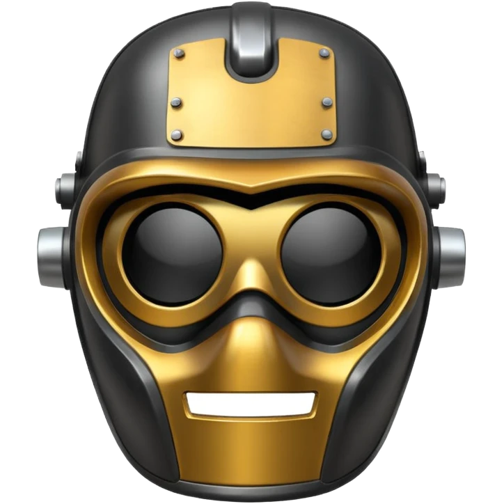 Welding mask emoji