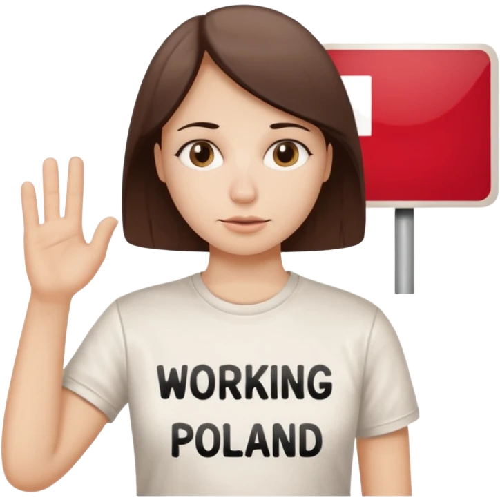 Життя у Польщі. Робота у Польщі. Надписи із сарказмом. emoji