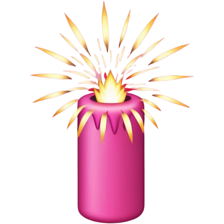 firecracker pinkl emoji
