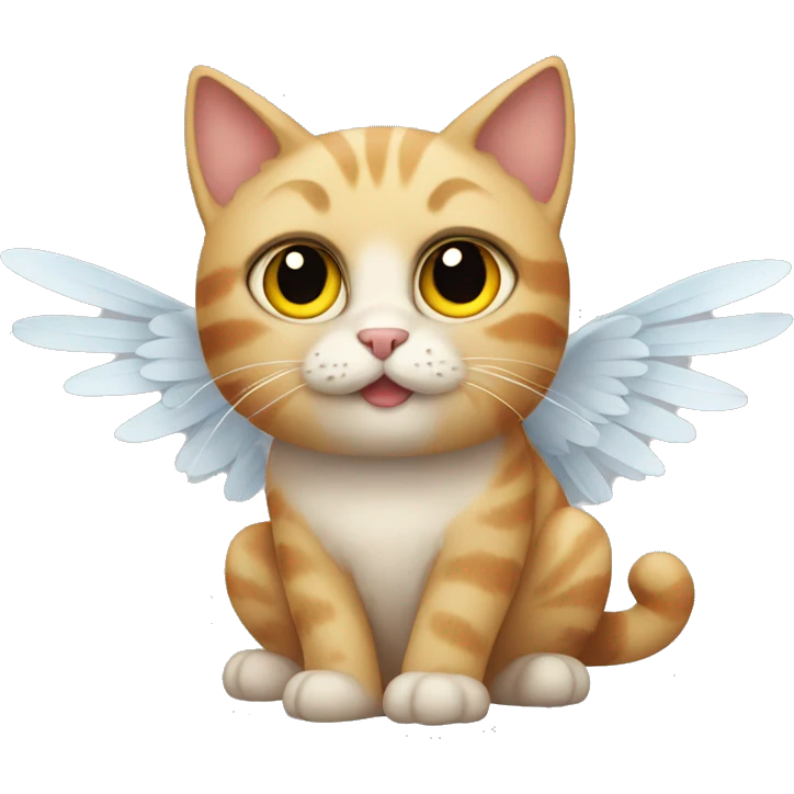 Cat with wings emoji