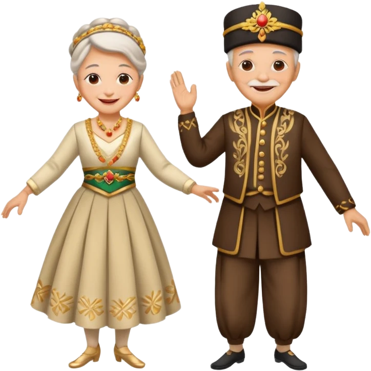 dancers old emoji