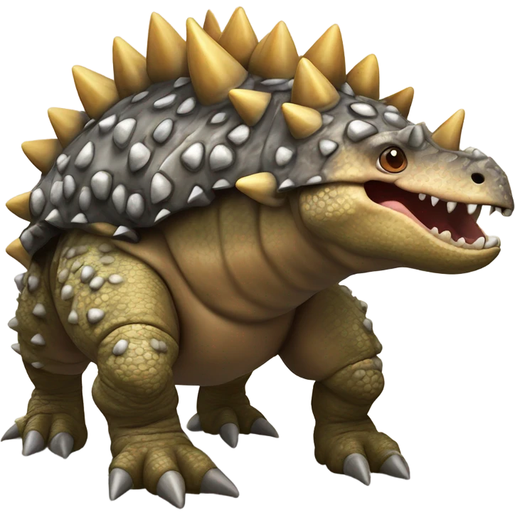 realistic Ankylosaurus emoji